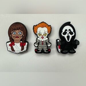 Horror Character Shoe Charms Set
